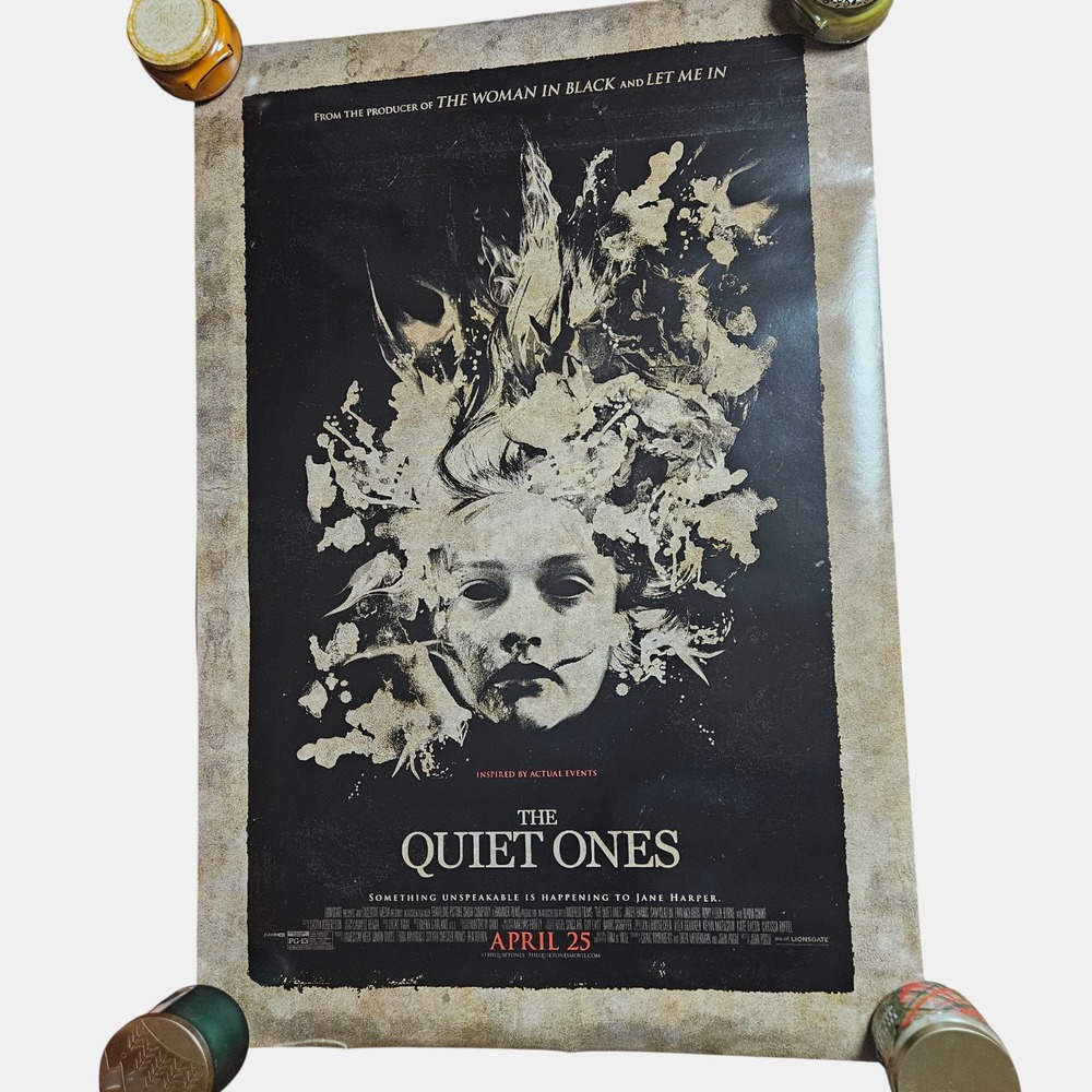 The Quiet Ones 2014 Promo Movie Poster 27x40 Jared Harris, Sam Claflin D/S